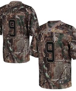 Nike Saints #9 Drew Brees Camo Stitched NFL Realtree Elite Jersey