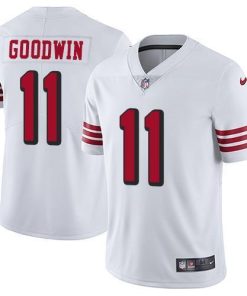 Nike San Francisco 49ers #11 Marquise Goodwin White Rush Stitched NFL Vapor Untouchable Limited Jersey