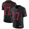 Nike San Francisco 49ers #17 Emmanuel Sanders Black Alternate Stitched NFL Vapor Untouchable Limited Jersey