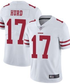 Nike San Francisco 49ers #17 Jalen Hurd White Stitched NFL Vapor Untouchable Limited Jersey