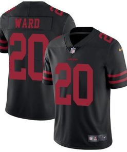 Nike San Francisco 49ers #20 Jimmie Ward Black Alternate Stitched NFL Vapor Untouchable Limited Jersey