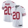Nike San Francisco 49ers #20 Jimmie Ward White Stitched NFL Vapor Untouchable Limited Jersey