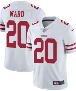 Nike San Francisco 49ers #20 Jimmie Ward White Stitched NFL Vapor Untouchable Limited Jersey
