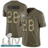 Nike San Francisco 49ers #28 Jerick McKinnon Olive/Camo Super Bowl LIV 2020 Stitched NFL Limited 2017 Salute To Service Jersey