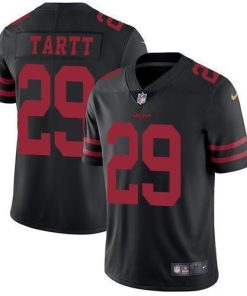 Nike San Francisco 49ers #29 Jaquiski Tartt Black Alternate Stitched NFL Vapor Untouchable Limited Jersey