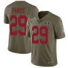 Nike San Francisco 49ers #29 Jaquiski Tartt Olive Stitched NFL Limited 2017 Salute To Service Jersey