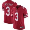Nike San Francisco 49ers #3 C.J. Beathard Red Team Color Stitched NFL Vapor Untouchable Limited Jersey