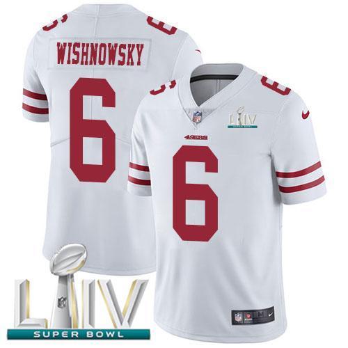 Nike20San20Francisco2049ers20620Mitch20Wishnowsky20White20Super20Bowl20LIV2020202020Stitched20NFL20Vapor20Untouchable20Limited20.jpg