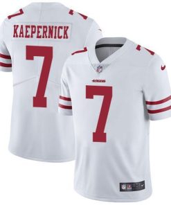 Nike San Francisco 49ers #7 Colin Kaepernick White Stitched NFL Vapor Untouchable Limited Jersey