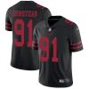 Nike San Francisco 49ers #91 Arik Armstead Black Alternate Stitched NFL Vapor Untouchable Limited Jersey