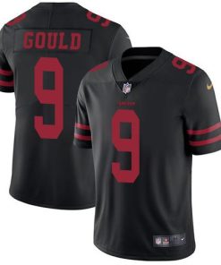 Nike San Francisco 49ers #9 Robbie Gould Black Alternate Stitched NFL Vapor Untouchable Limited Jersey