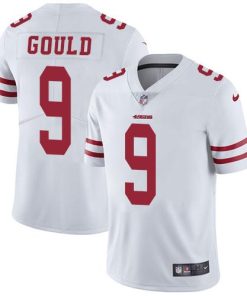 Nike San Francisco 49ers #9 Robbie Gould White Stitched NFL Vapor Untouchable Limited Jersey