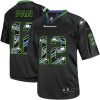 Nike Seahawks #12 Fan New Lights Out Black Stitched NFL Elite Jersey
