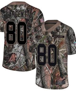 Nike Seahawks #80 Steve Largent Camo Stitched NFL Limited Rush Realtree Jersey
