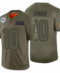 Nike Seattle Seahawks #10 Josh Gordon 2019 Salute To Service Camo Limited NFL Jersey