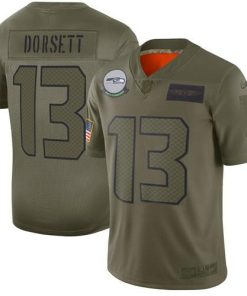Nike Seattle Seahawks #13 Phillip Dorsett Camo Stitched NFL Limited 2019 Salute To Service Jersey