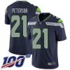 Nike Seattle Seahawks #21 Adrian Peterson Steel Blue Team Color Stitched NFL 100th Season Vapor Untouchable Limited Jersey