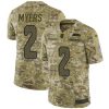 Nike Seattle Seahawks #2 Jason Myers Camo Stitched NFL Limited 2018 Salute To Service Jersey