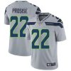 Nike Seattle Seahawks #22 C. J. Prosise Grey Alternate Stitched NFL Vapor Untouchable Limited Jersey