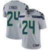 Nike Seattle Seahawks #24 Marshawn Lynch Grey Alternate Stitched NFL Vapor Untouchable Limited Jersey