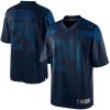 Nike Seattle Seahawks #24 Marshawn Lynch Steel Blue Stitched NFL Drenched Limited Jersey
