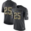 Nike Seattle Seahawks #25 Richard Sherman Black Stitched NFL Limited 2016 Salute to Service Jersey