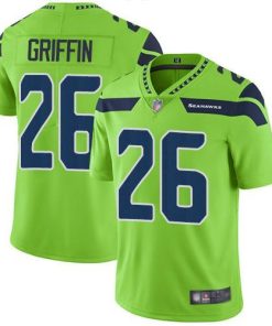 Nike Seattle Seahawks #26 Shaquem Griffin Green Stitched NFL Limited Rush Jersey