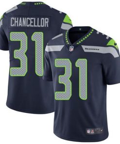 Nike Seattle Seahawks #31 Kam Chancellor Steel Blue Team Color Stitched NFL Vapor Untouchable Limited Jersey