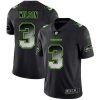 Nike Seattle Seahawks #3 Russell Wilson Black Stitched NFL Vapor Untouchable Limited Smoke Fashion Jersey
