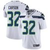 Nike Seattle Seahawks #32 Chris Carson White Stitched NFL Vapor Untouchable Limited Jersey