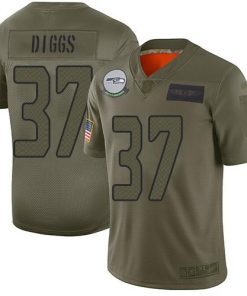 Nike Seattle Seahawks #37 Quandre Diggs Camo Stitched NFL Limited 2019 Salute To Service Jersey