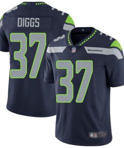 Nike Seattle Seahawks #37 Quandre Diggs Steel Blue Team Color Stitched NFL Vapor Untouchable Limited Jersey