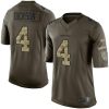 Nike Seattle Seahawks #4 Michael Dickson Green Stitched NFL Limited 2015 Salute To Service Jersey