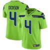 Nike Seattle Seahawks #4 Michael Dickson Green Stitched NFL Limited Rush Jersey