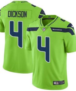 Nike Seattle Seahawks #4 Michael Dickson Green Stitched NFL Limited Rush Jersey