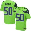 Nike Seattle Seahawks #50 K.J. Wright Green Stitched NFL Elite Rush Jersey