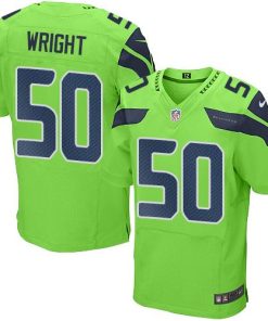 Nike Seattle Seahawks #50 K.J. Wright Green Stitched NFL Elite Rush Jersey