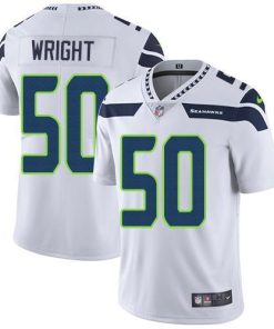 Nike Seattle Seahawks #50 K.J. Wright White Stitched NFL Vapor Untouchable Limited Jersey