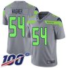 Nike Seattle Seahawks #54 Bobby Wagner Gray Stitched NFL Limited Inverted Legend 100th Season Jersey