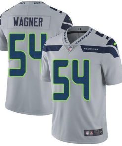 Nike Seattle Seahawks #54 Bobby Wagner Grey Alternate Stitched NFL Vapor Untouchable Limited Jersey