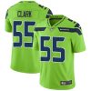 Nike Seattle Seahawks #55 Frank Clark Green Stitched NFL Limited Rush Jersey