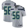 Nike Seattle Seahawks #56 Jordyn Brooks Grey Alternate Stitched NFL Vapor Untouchable Limited Jersey