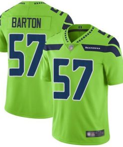 Nike Seattle Seahawks #57 Cody Barton Green Stitched NFL Limited Rush Jersey