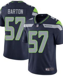 Nike Seattle Seahawks #57 Cody Barton Steel Blue Team Color Stitched NFL Vapor Untouchable Limited Jersey