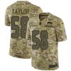 Nike Seattle Seahawks #58 Darrell Taylor Camo Stitched NFL Limited 2018 Salute To Service Jersey