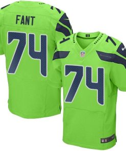 Nike Seattle Seahawks #74 George Fant Green Stitched NFL Elite Rush Jersey