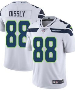 Nike Seattle Seahawks #88 Will Dissly White Stitched NFL Vapor Untouchable Limited Jersey