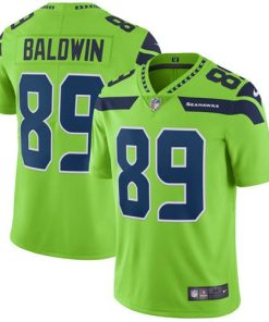 Nike Seattle Seahawks #89 Doug Baldwin Green Stitched NFL Limited Rush Jersey