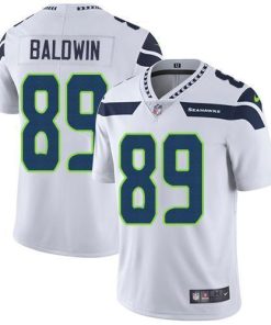 Nike Seattle Seahawks #89 Doug Baldwin White Stitched NFL Vapor Untouchable Limited Jersey