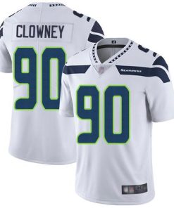 Nike Seattle Seahawks #90 Jadeveon Clowney White Stitched NFL Vapor Untouchable Limited Jersey